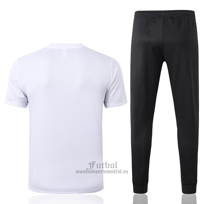 Chandal del Paris Saint-Germain Manga Corta 2020-2021 Blanco